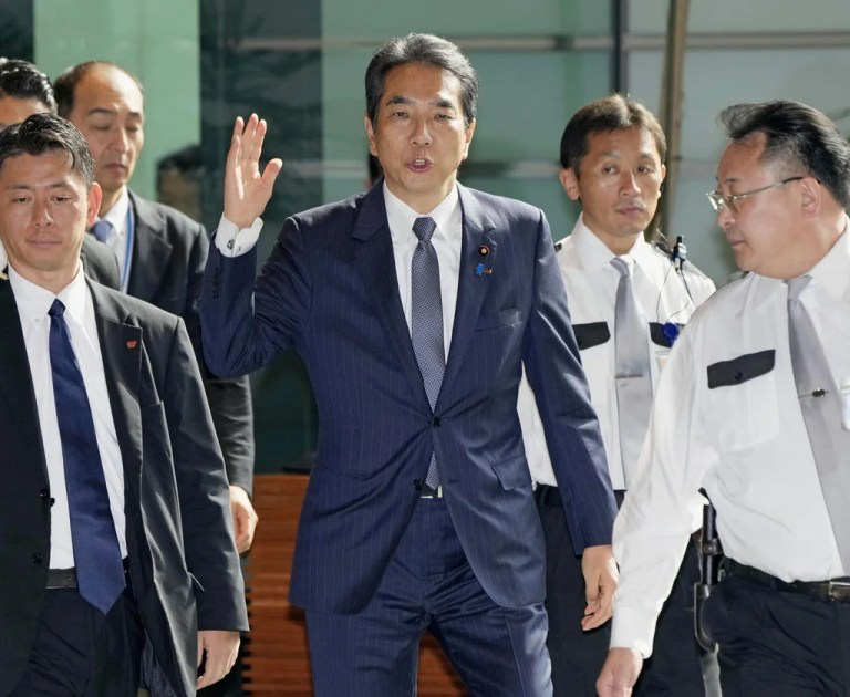 Japanese agricultural minister resigns after saying he ‘never bought rice’