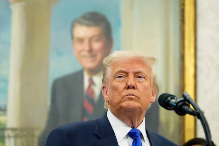 President Donald Trump says American children may make do with fewer toys, even while promising that his tariff regime will be a net benefit.