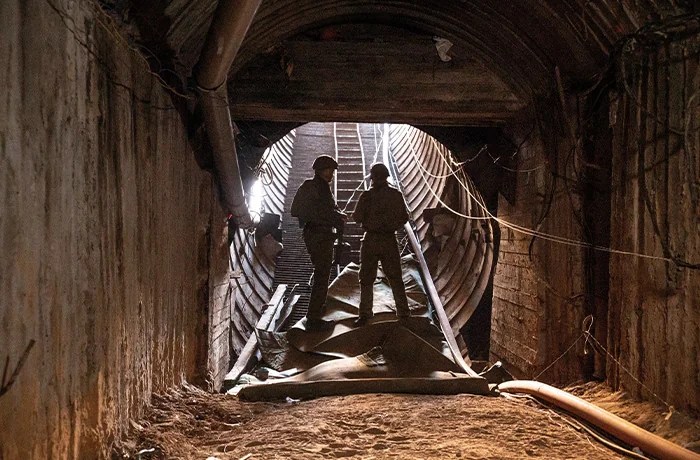 Who built Gaza’s metro? Foreign aid made tunnel network possible