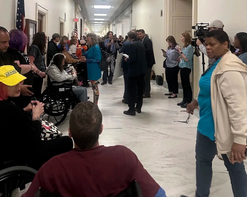 Capitol Police arrest protesters as House GOP begins Medicaid budget hearing