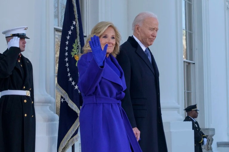 The Trump White House is calling on Jill Biden to speak up about her husband.