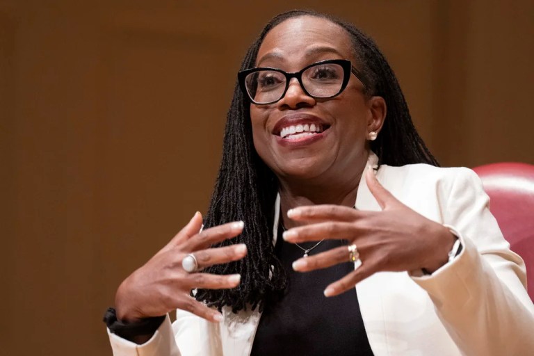 Supreme Court Justice Ketanji Brown Jackson.