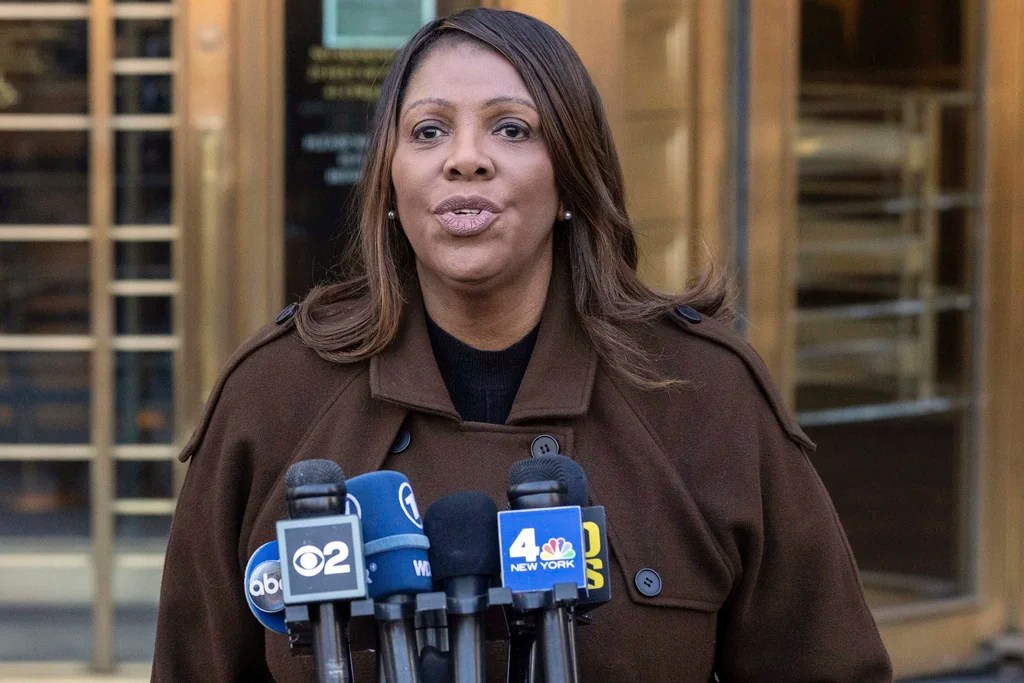 Letitia James could use state funds for Trump lawsuit fees under Hochul budget proposal 