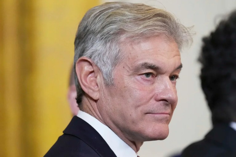 Dr. Mehmet Oz, administrator of the Centers for Medicare & Medicaid Services, attends a Make America Healthy Again (MAHA) Commission Event in the East Room of the White House, Thursday, May 22, 2025