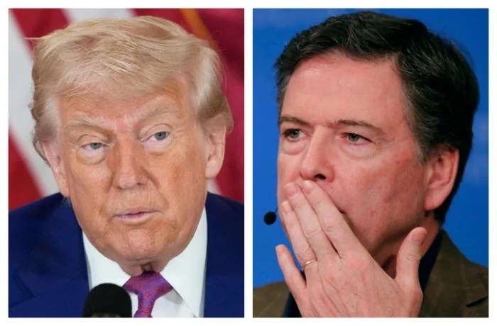 Comey’s ‘8647’ message ‘concerns’ White House and prompts DHS investigation