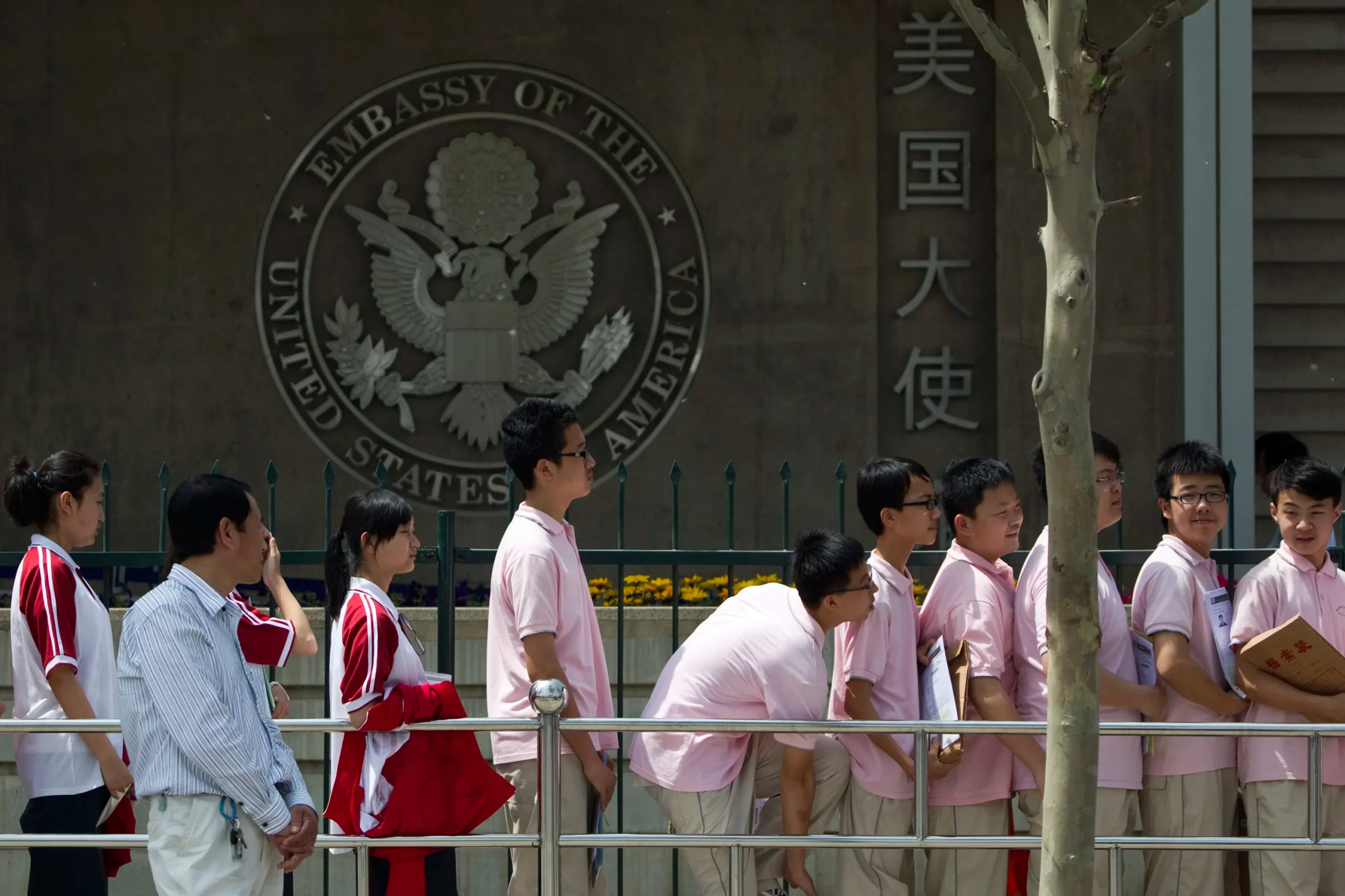 Growing threat: Foreign students not going home