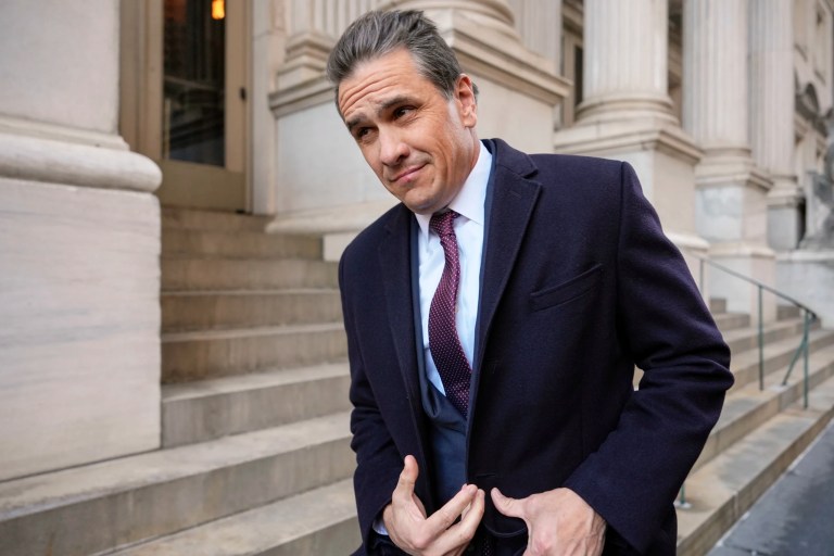 Todd Blanche, attorney for President-elect Donald Trump, departs court, Jan. 7, 2025, in New York.