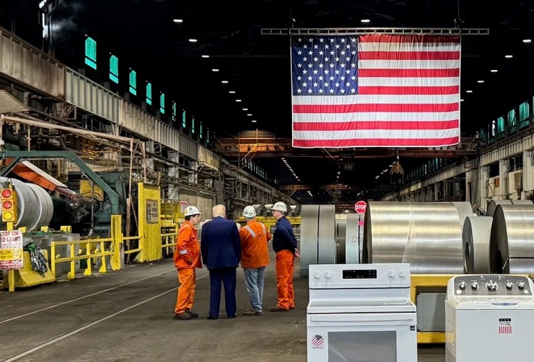 Trump returns Pennsylvania steel to the backbone of America