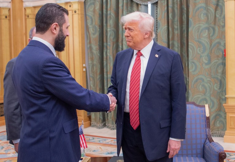 ​​​​Trump pushes for Abraham Accords in meeting with Syrian President Ahmed al Sharaa