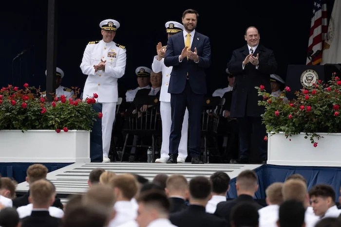 Vance emphasizes ‘generational shift’ in US foreign policy at Naval Academy graduation