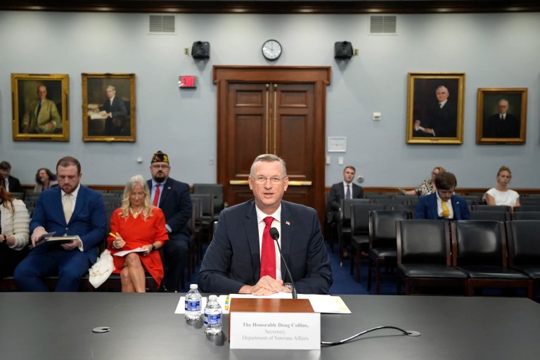 Collins grilled on VA force reduction and veteran homelessness during House hearing