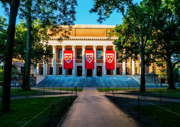 Harvard's campus.