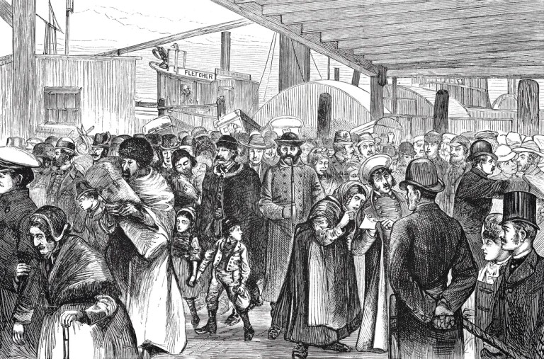 Illustration from 19th century.