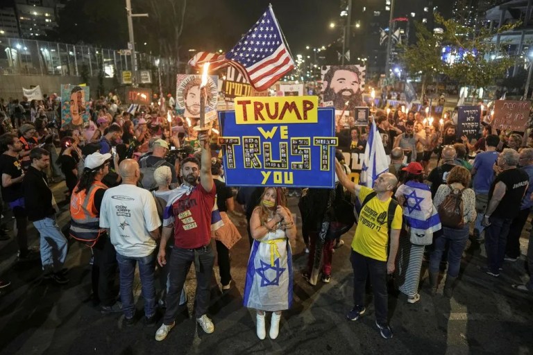 Israeli airstrikes kill 23 in Gaza as outcry over aid blockade grows