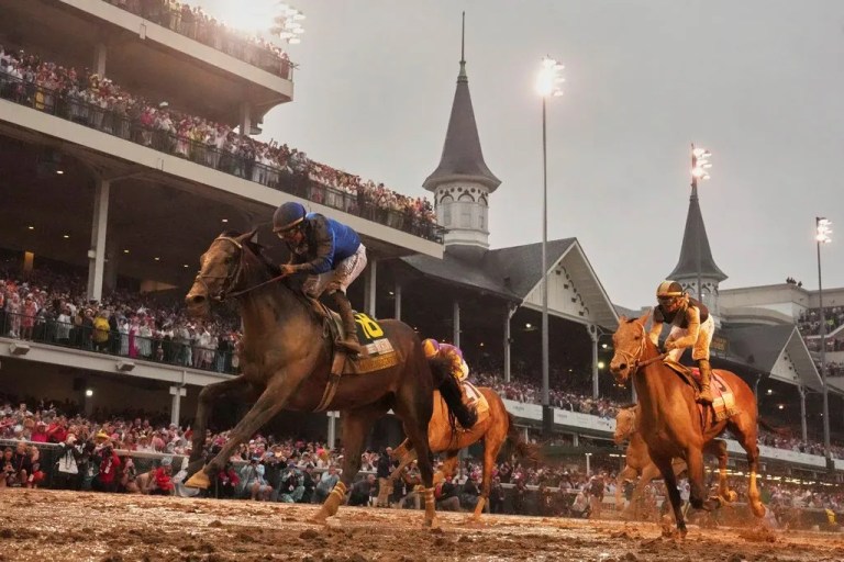 Sovereignty reigns in 151st Kentucky Derby, outdueling favorite Journalism in the slop