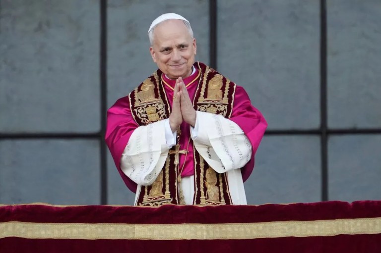 Pope Leo XIV declares ‘I am Roman!’ as he completes formalities to become bishop of Rome