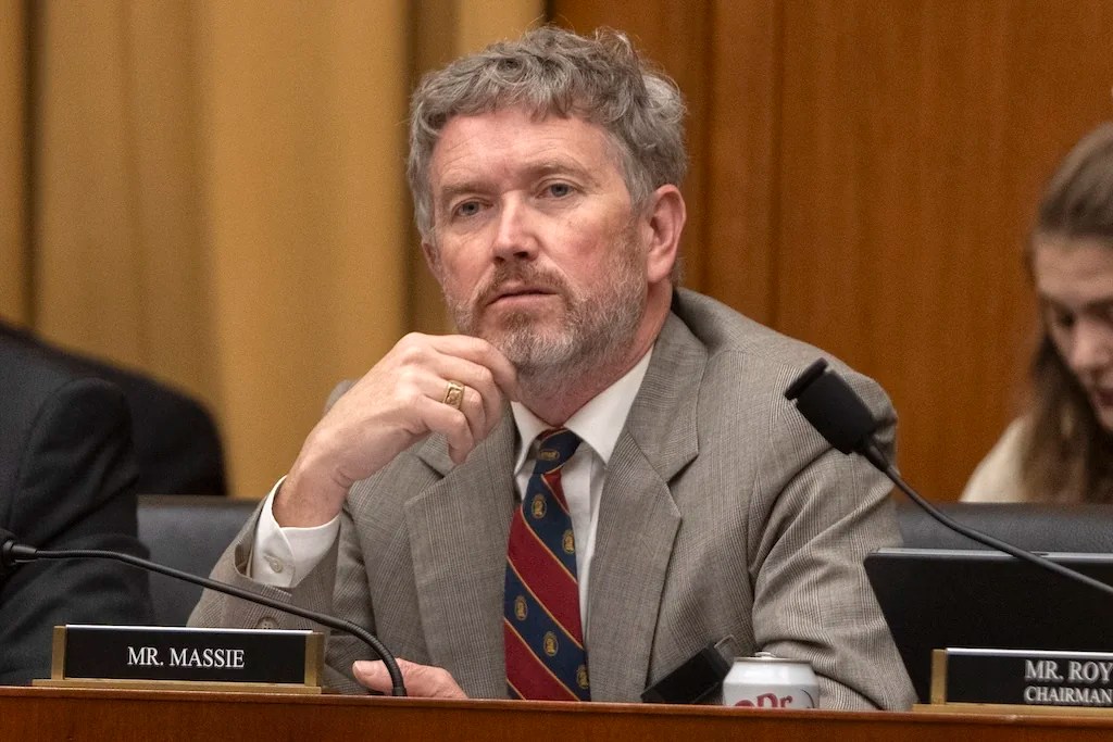 Massie channels Ron Paul in intraparty battle with Trump