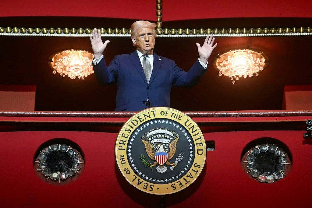 Trump asks Congress for Kennedy Center repair funds as he plans to attend first show
