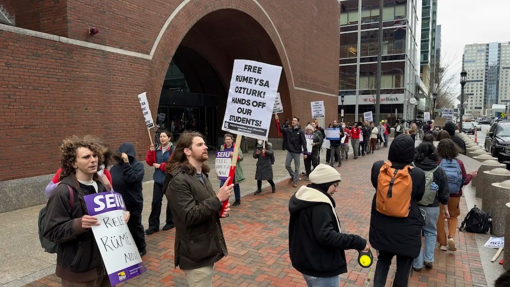 Judge orders Tufts student Rumeysa Ozturk’s release from ICE detention