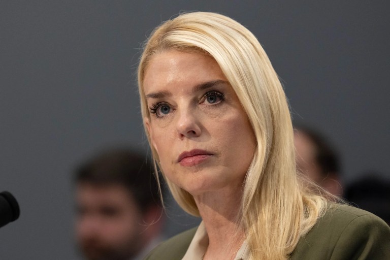 Attorney General Pam Bondi testifies before a House Appropriations Committee hearing on June 23, 2025.