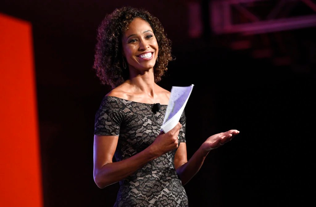 Sage Steele sides with Gaines in feud with ‘hypocritical’ Biles over protecting women’s sports
