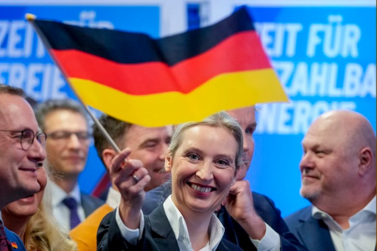 Leader of right-wing AfD Alice Weidel