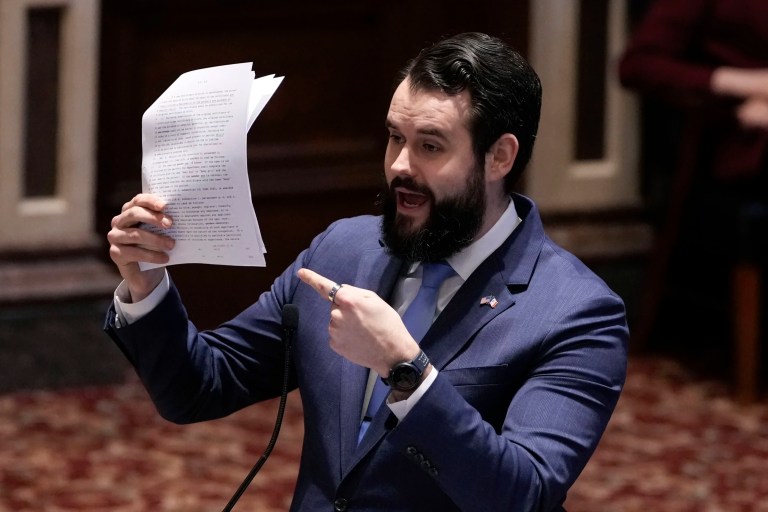 Iowa state lawmaker Zach Wahls launches challenge to Joni Ernst