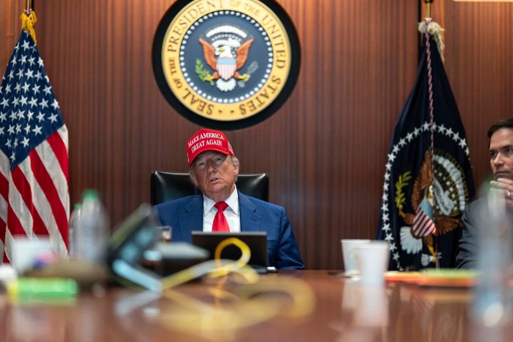 Trump heads overseas for NATO talks in wake of Iran strike and ceasefire negotiations