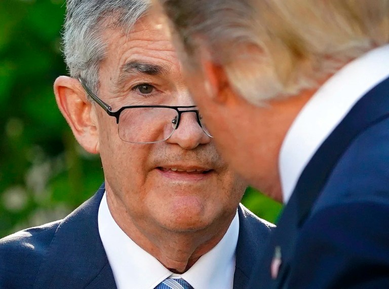 President Donald Trump has dubbed his Federal Reserve chairman 