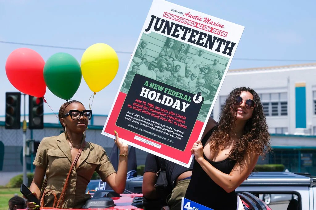 White House lists no Juneteenth celebration plans for Trump