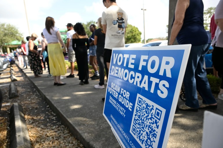 Defeated Florida Democrats seek to regroup at blue gala in their ‘red state’