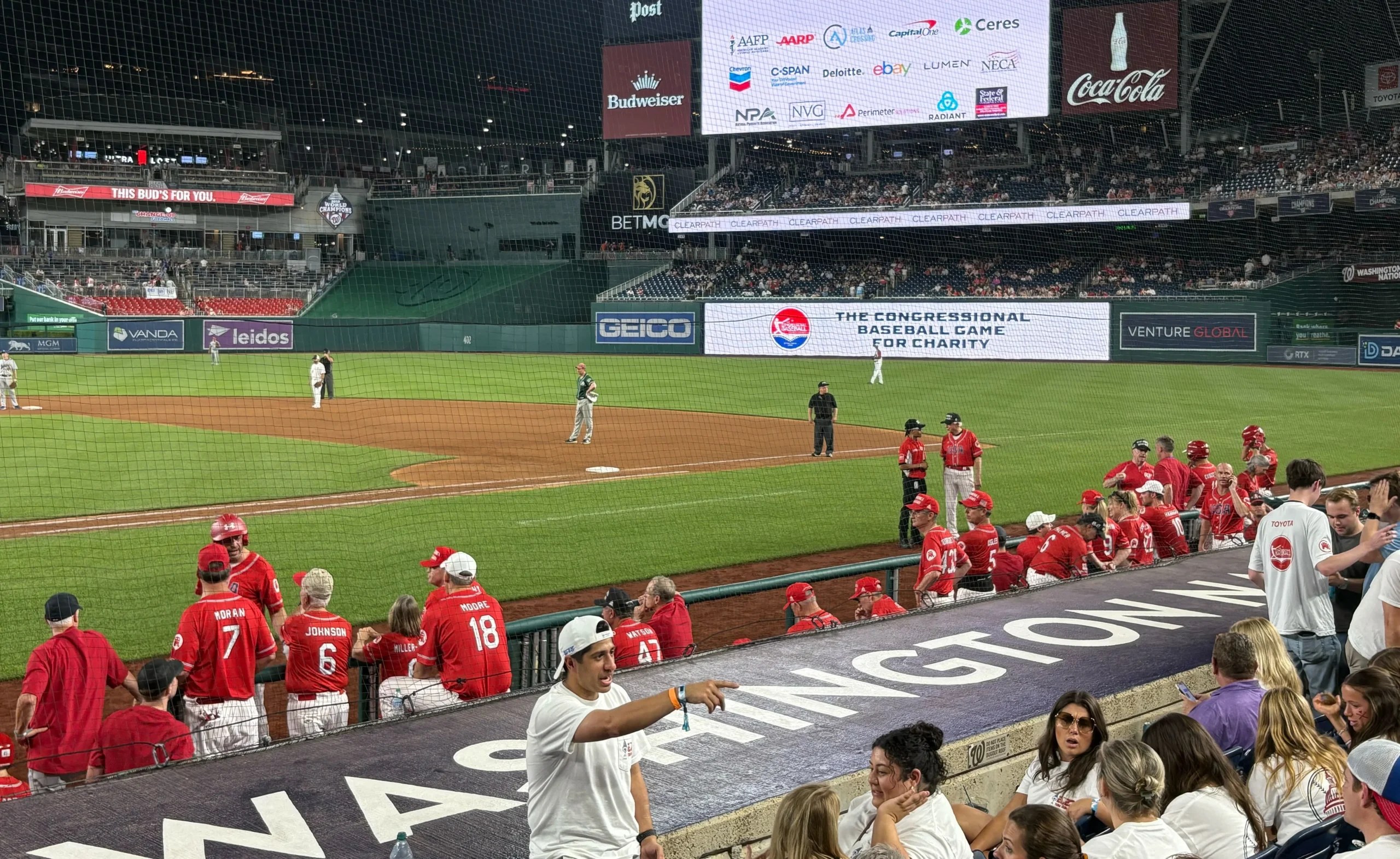 Republicans batter Democrats 13-2 for fifth consecutive Congressional Baseball Game win