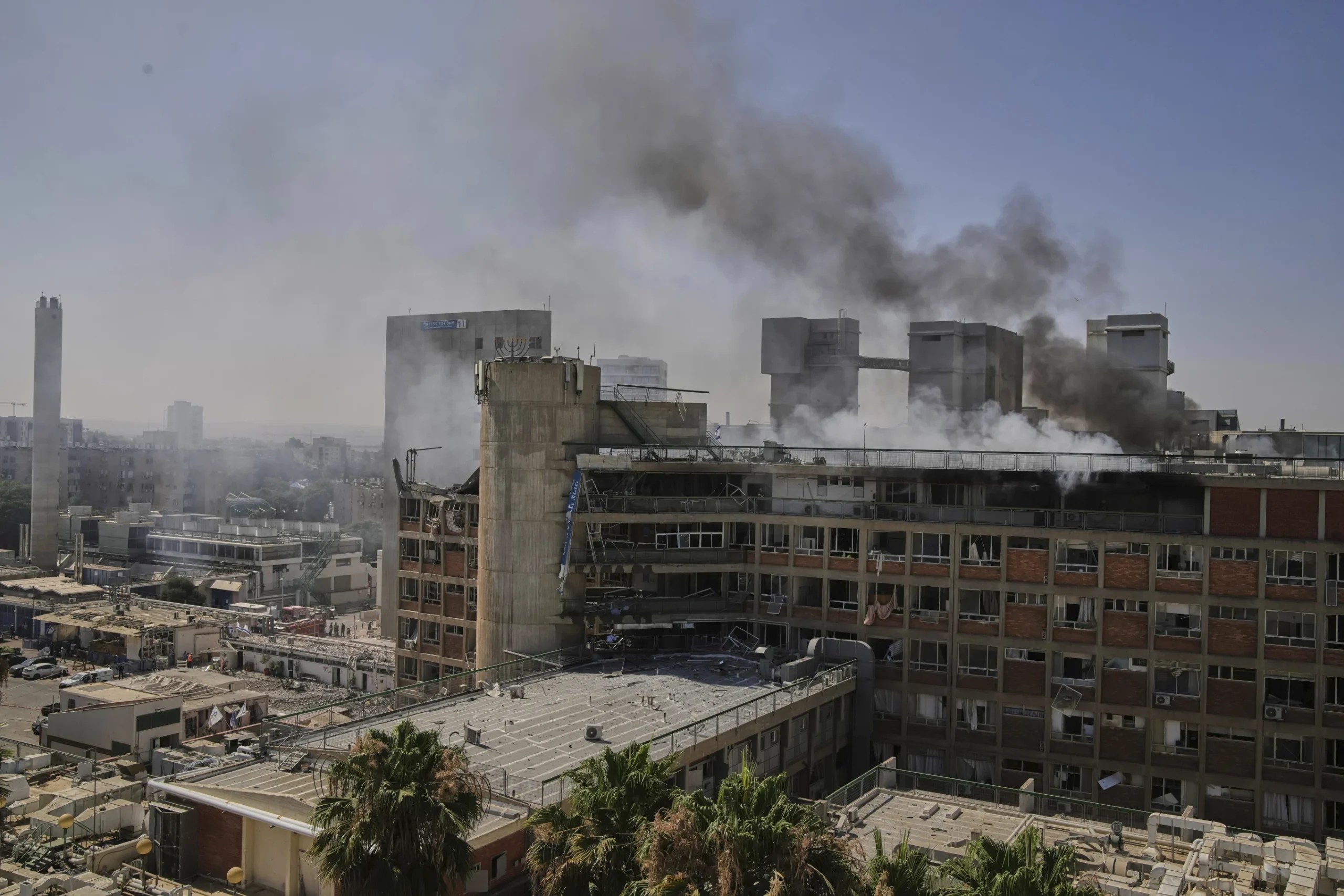 Iranian missile hits Israeli hospital as Middle East war rages on