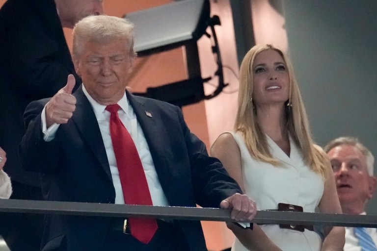 Ivanka Trump praises her father’s ‘unwavering determination, boundless vision’