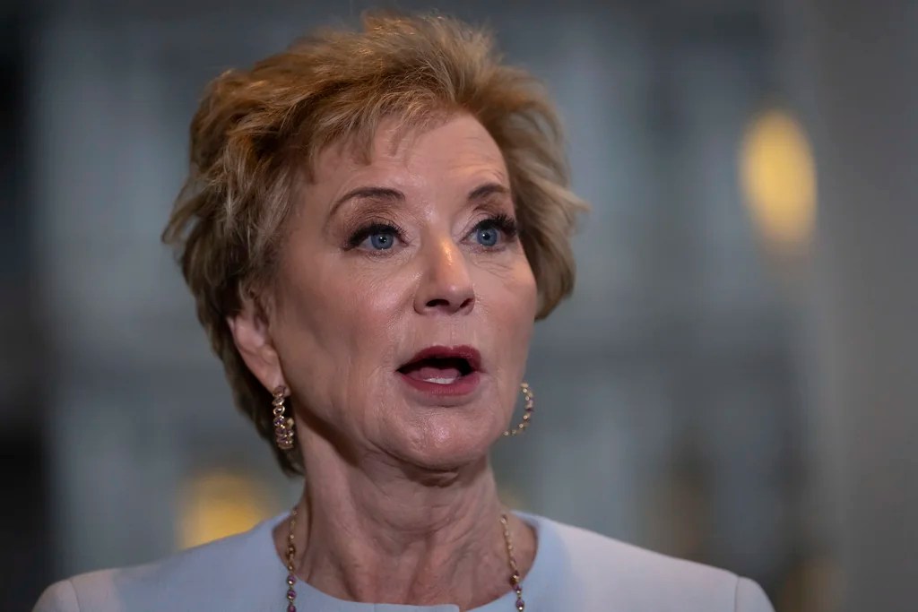 Linda McMahon threatens California with DOJ investigation over Title IX violation