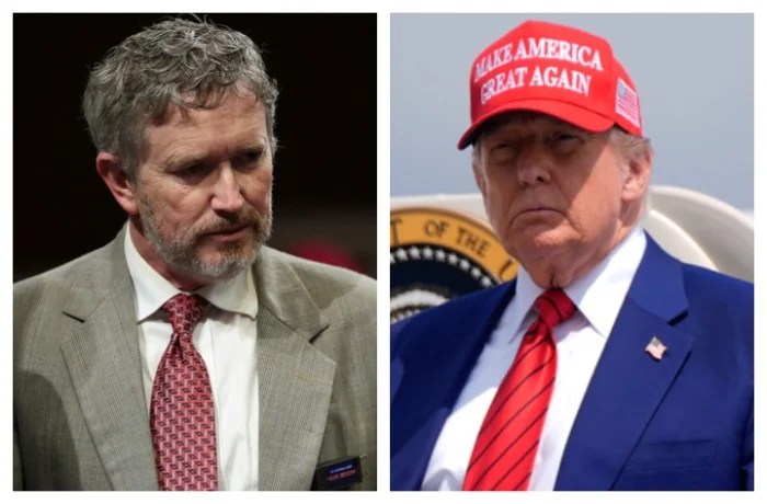 Trump brands Massie ‘Rand Paul Jr.’ in blistering screed after lawmaker’s Iran attack criticism