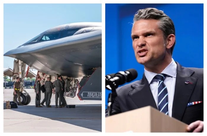 WATCH LIVE: Hegseth speaks from Pentagon to defend B-2 pilots’ ‘dignity’ after intelligence leak