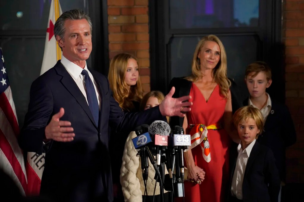 Newsom slammed by conservatives for  use of ‘First Partner’ in wife’s birthday post