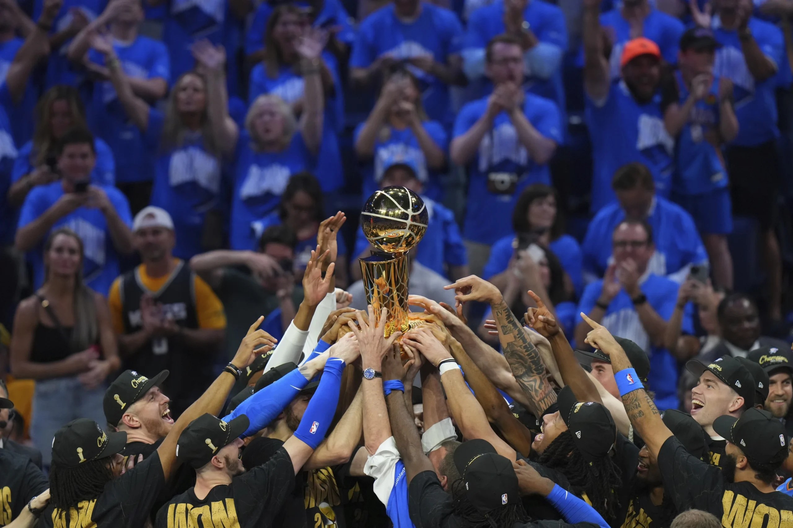 Oklahoma City Thunder wins NBA championship