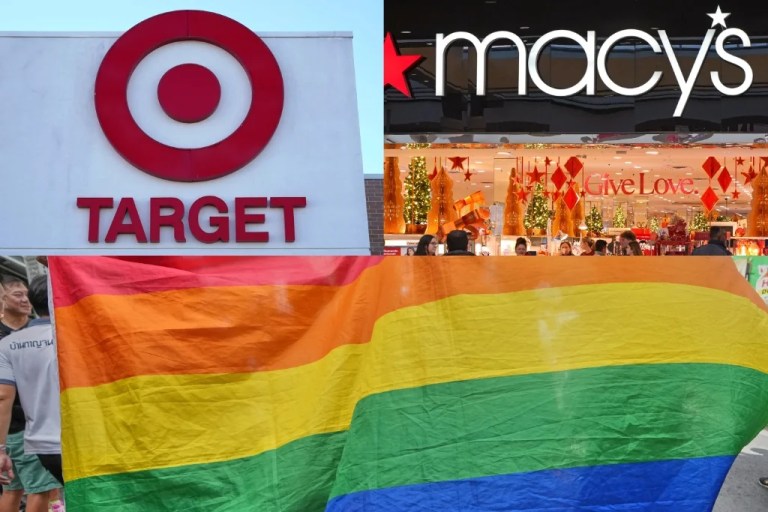 Target and Macy's are both among the retailers promoting Father's Day over pride month this year.
