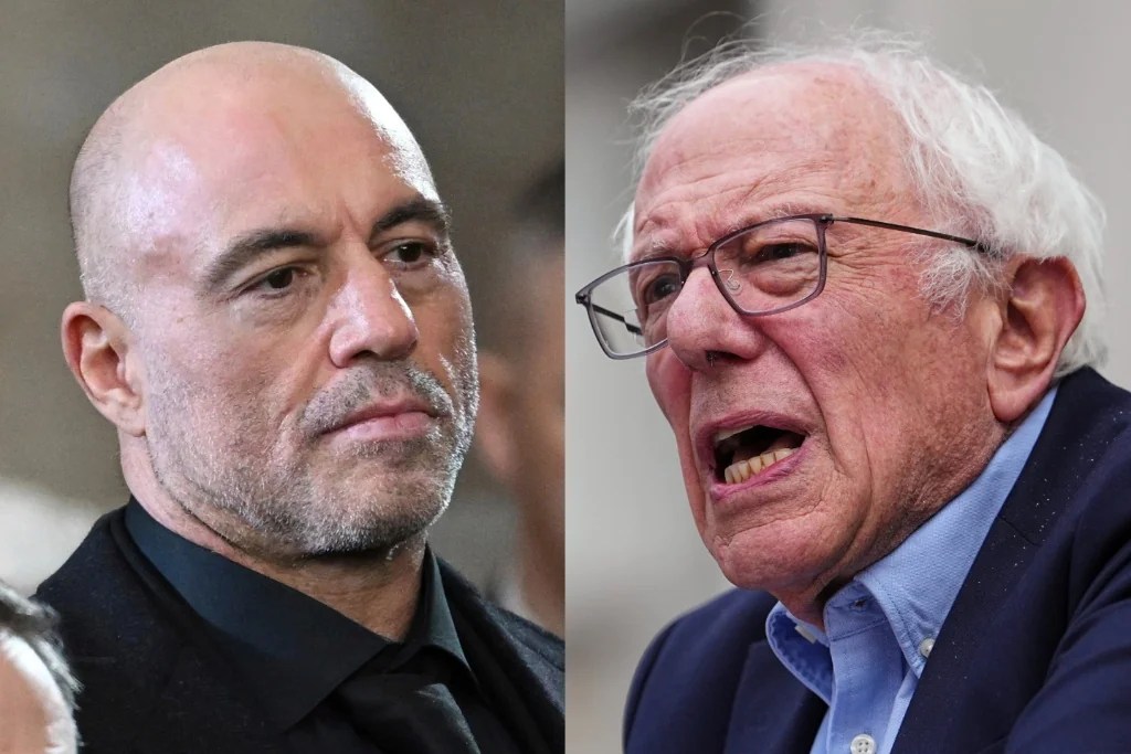 Rogan feuds with Sanders over Trump ‘intimidating’ media with lawsuits