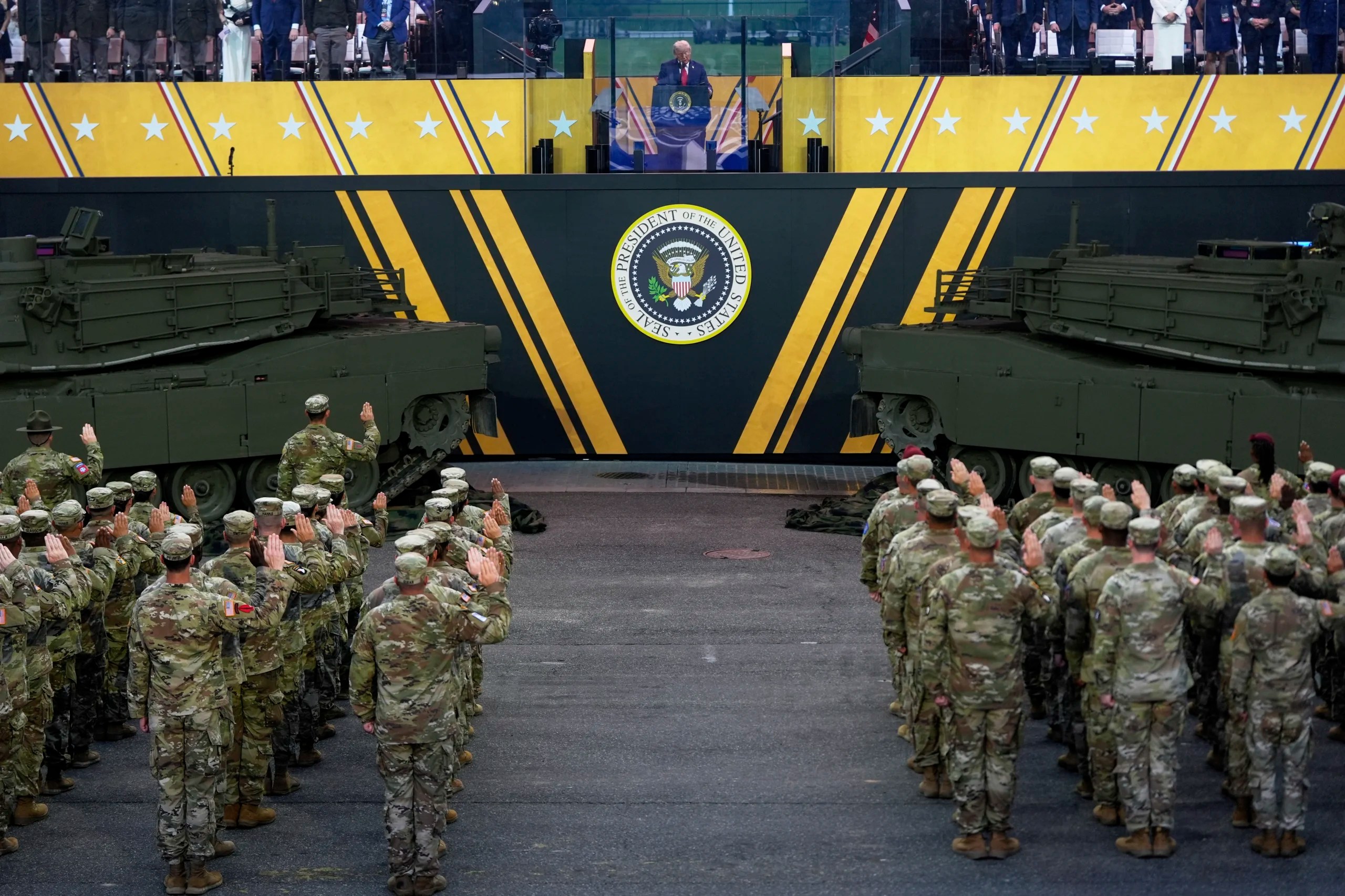 The parade was a good thing