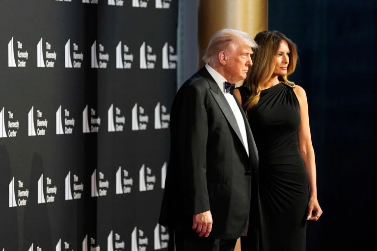 ‘Class is back’: Trumps and Vances wow in black-tie fashion on Kennedy Center red carpet