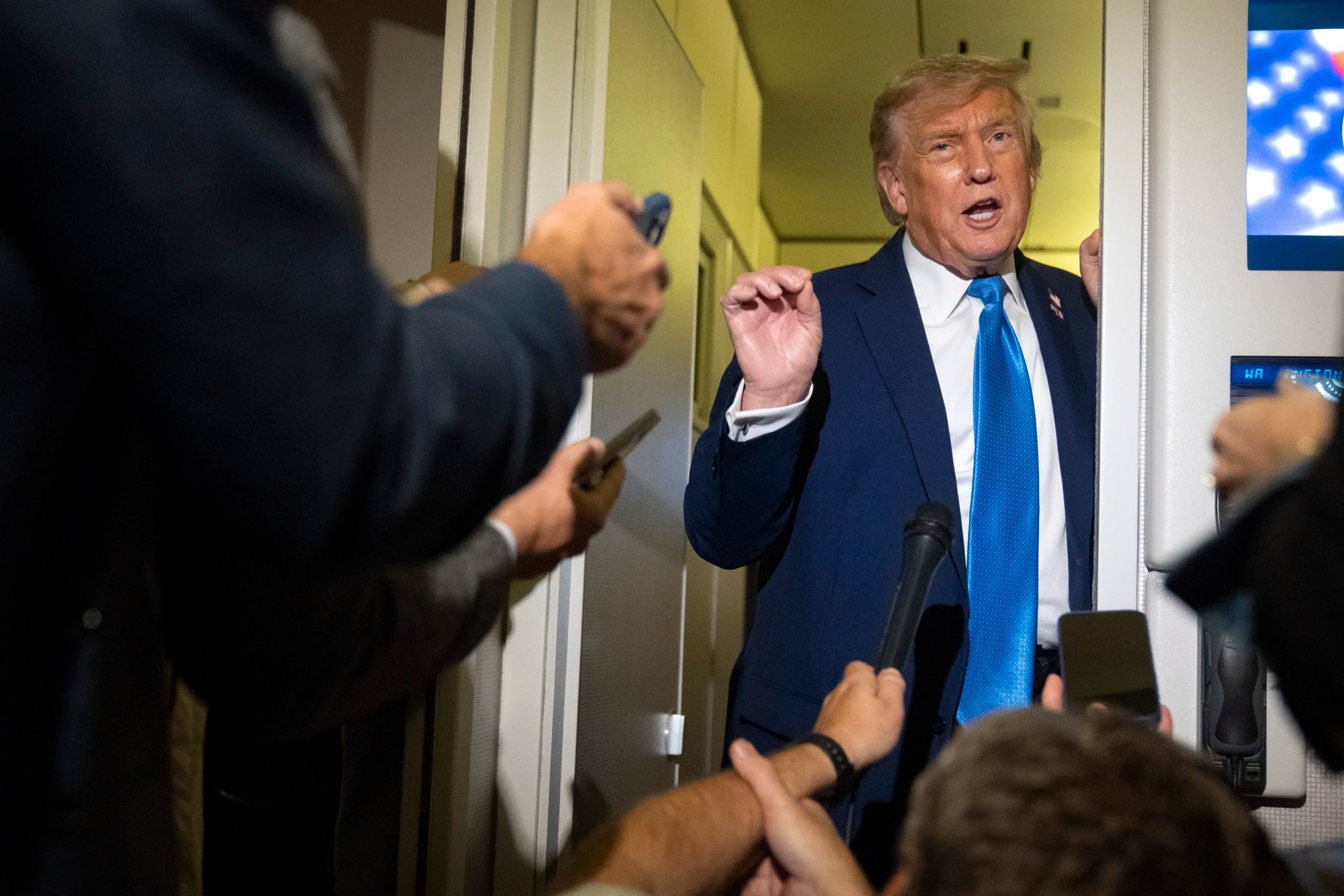 Trump: ‘We now have complete and total control of the skies over Iran’