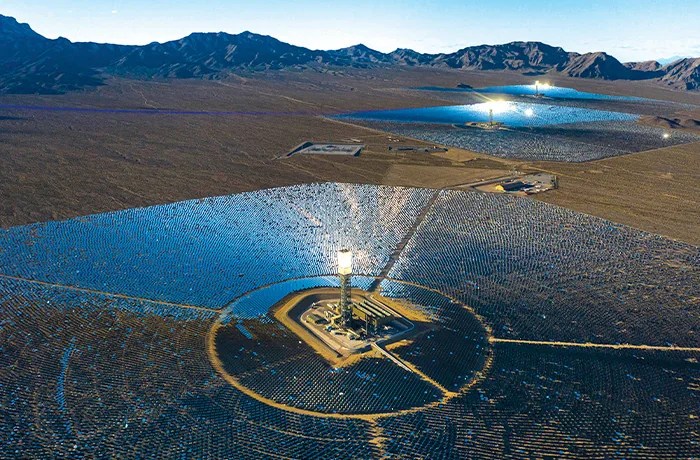 The sun sets on California’s massive solar plant