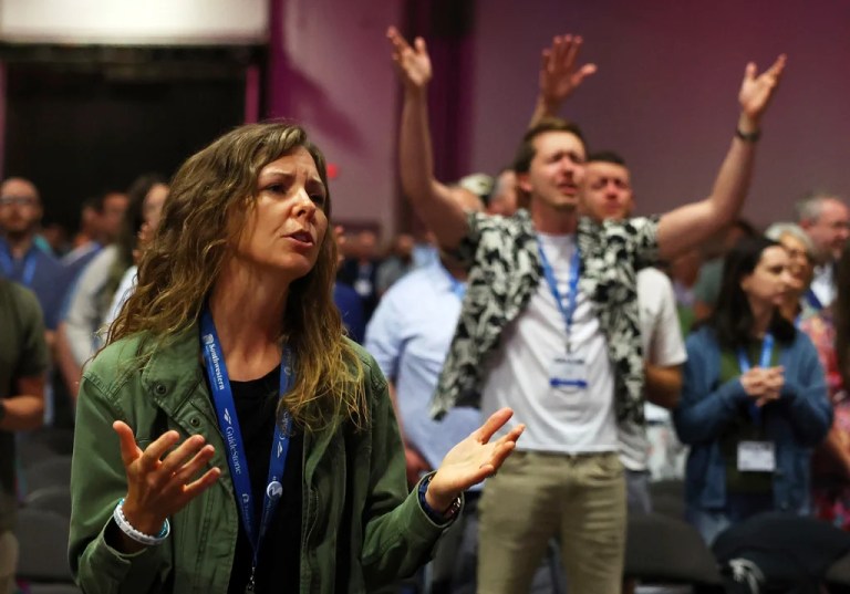 Southern Baptists vote to call on Supreme Court to reverse same-sex marriage ruling