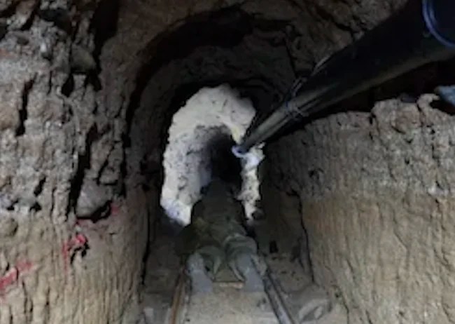 Border Patrol finds massive drug-smuggling tunnel that linked Mexico to US