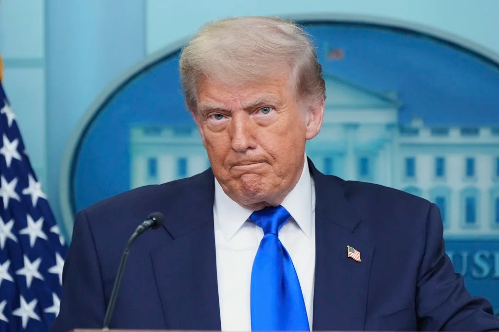 Trump goes scorched earth on AT&T after suffering conference call woes
