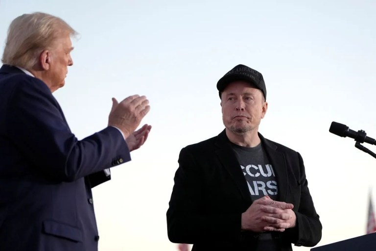 Elon Musk deletes two fiery posts from daylong social media feud with Trump