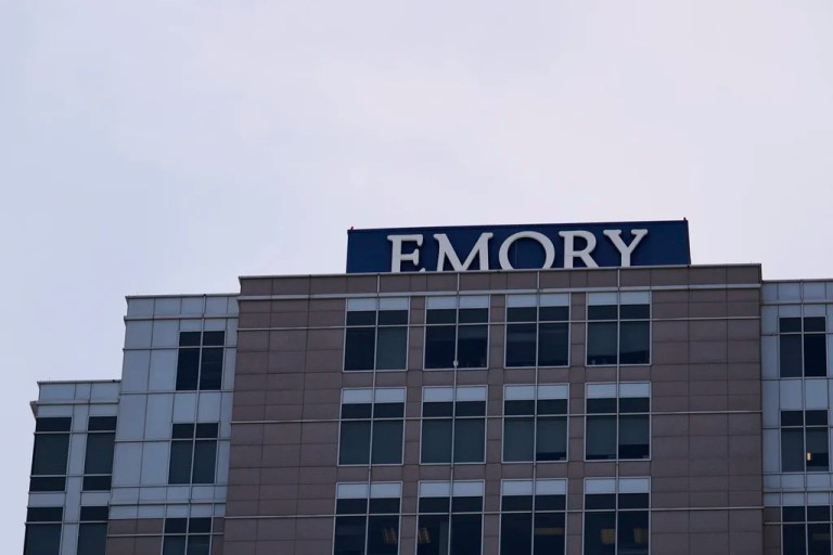 Emory University Hospital Midtown is seen on Thursday, May 15, 2025, in Atlanta.